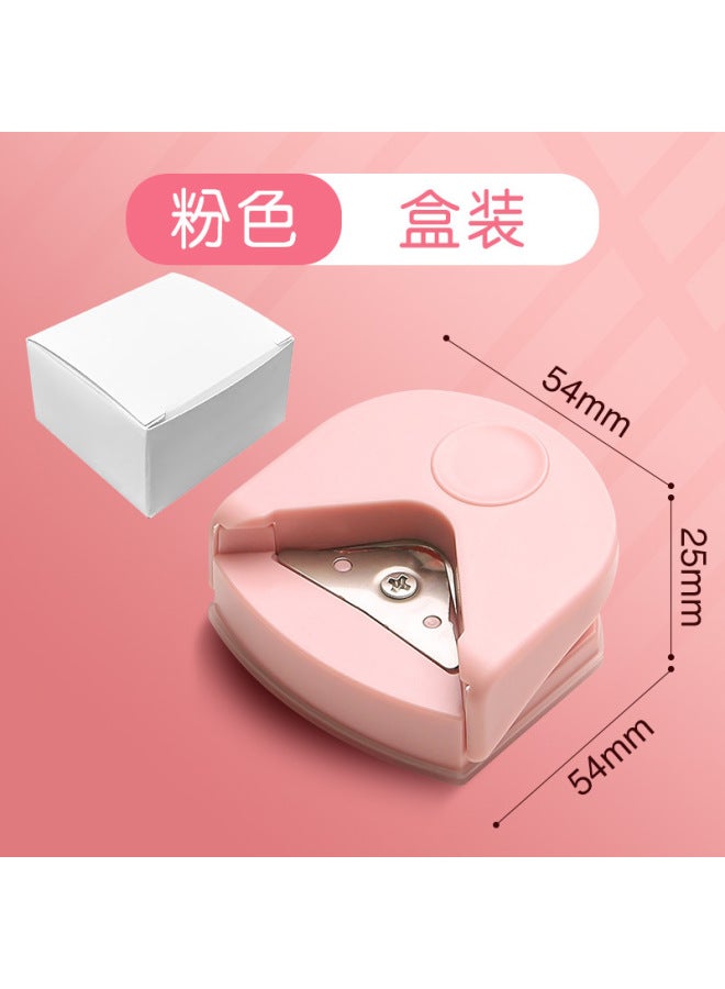 Beautiful Fillet R4 Chamfering Device Cardboard Photo Fillet Plastic Sealing Film Fillet Device Card Right Angle Corner Cutter - Image 1