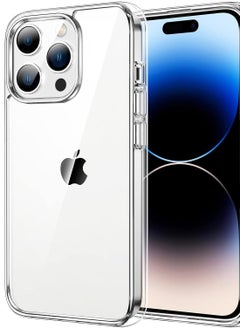 ALFY & CO iPhone 16 Pro Case Clear 6.1 inch Anti-Yellowing Mil-Grade Anti-Drop iPhone 15 Pro Cover Transparent, Slim Crystal iPhone 15 Pro Case, Full Coverage Lens Protection, Shockproof Anti-Scratch Clear  - Image 3