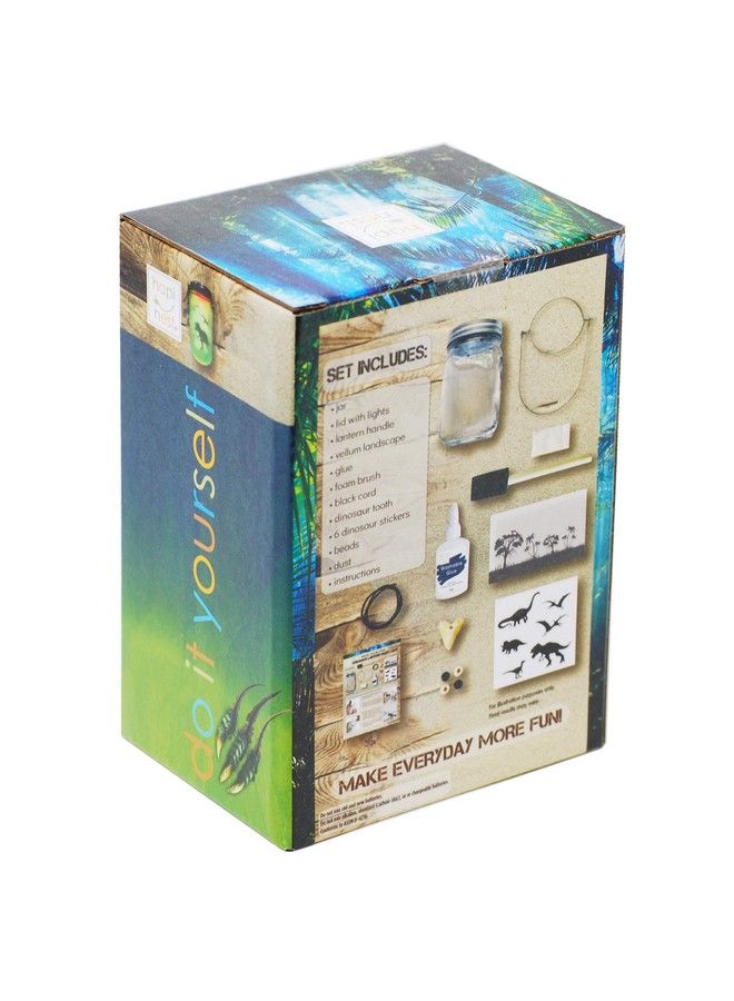 Hapinest Diy Dinosaur Toy Lantern Night Light Kit Arts And Crafts Gift For Boys Or Girls Ages 6 7 8 9 10 Years Old And Up - Image 3