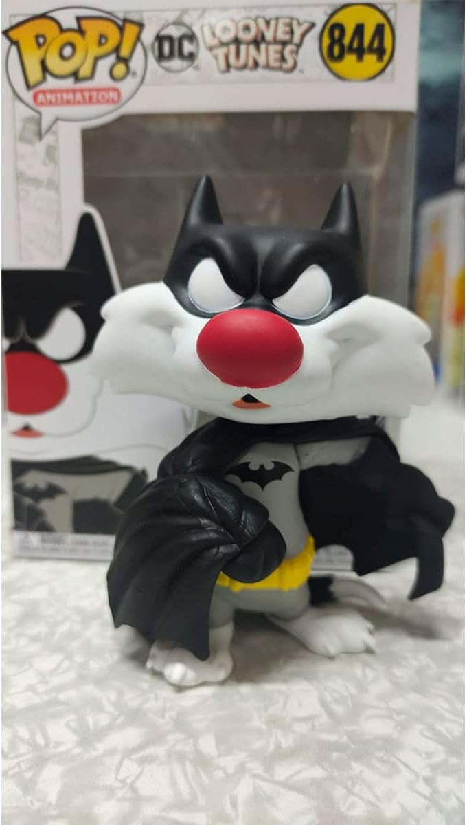 POP Funko DC Looney Tunes 844 Sylvester as Batman Special Edition - Image 5