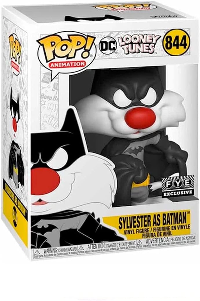 POP Funko DC Looney Tunes 844 Sylvester as Batman Special Edition - Image 4