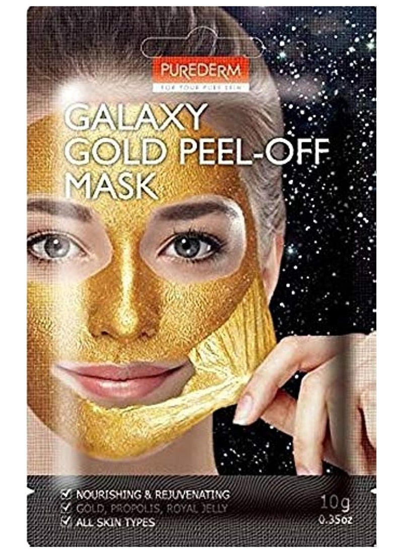 Purederm Galaxy Gold Peel-Off Mask  - Image 1