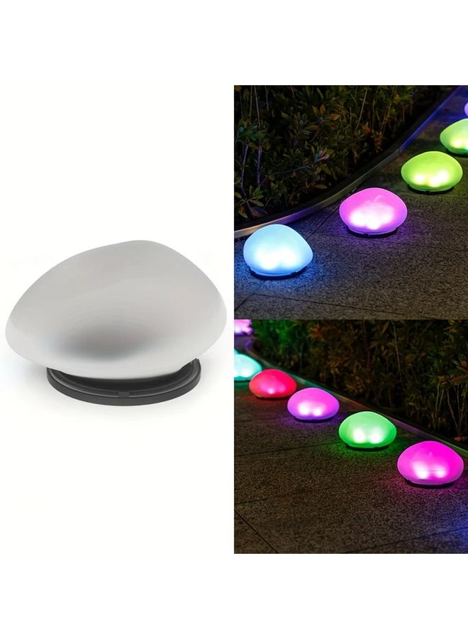 Color Changing Solar LED Lawn Lights Outdoor Auto On Off Garden Pathway - Image 1