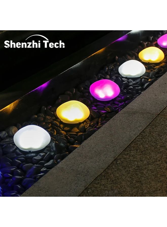 Color Changing Solar LED Lawn Lights Outdoor Auto On Off Garden Pathway - Image 2
