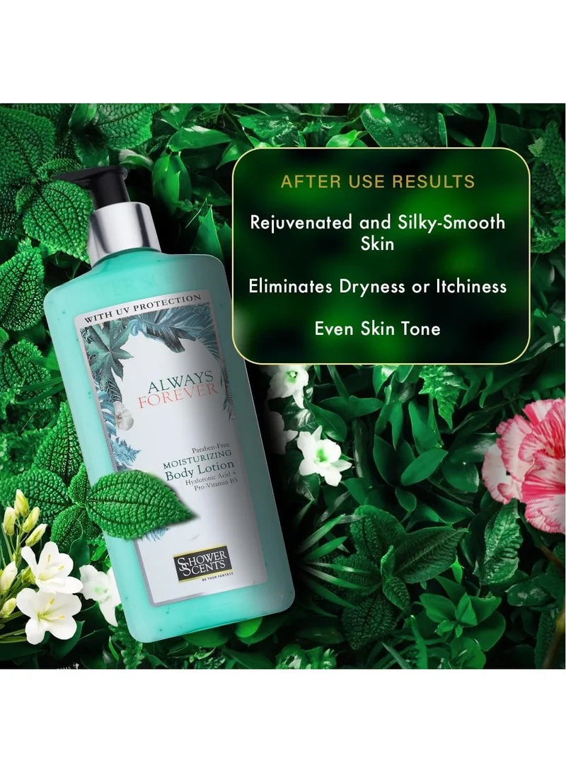 Shower Scents  Shower Scents Always Forever moisturizing body lotion  312ml  | Best Price UAE