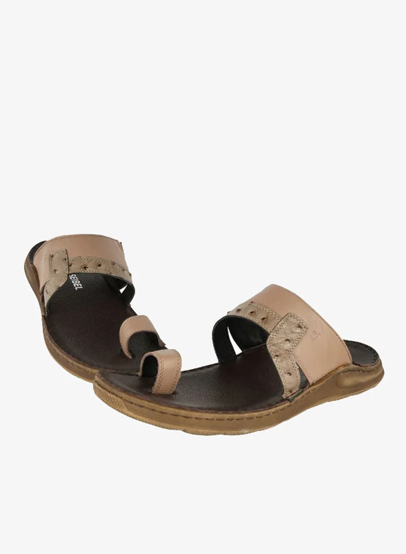 Josef Seibel 071-2056 Josef Seibel Mens Toe Finger Style Sandals Beige