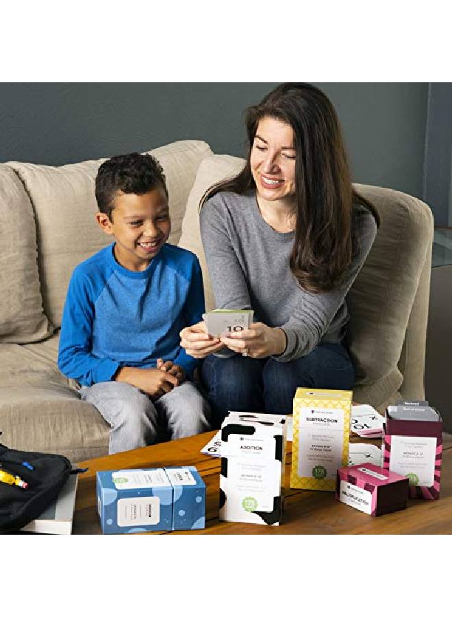 Think Tank Scholar 173 Subtraction Flash Cards Set (Award Winning) All Facts 017 Answer On Back, For Kids In Kindergarten, 1St, 2Nd, 3Rd, 4Th Grade Class Or Homeschool Learn Math Manipulatives  - Image 3