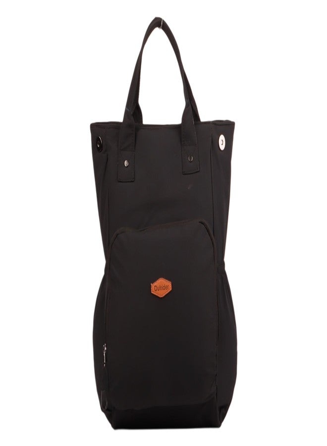 Outrider Motherly Elegant Diaper Bag for Mothers for Travel, Maternity Bag for Newborn Baby, Mothers Travelling Bag, Multipocket Water Resistant Baby Bag, Hospital Bag for Moms (Black) - Image 1
