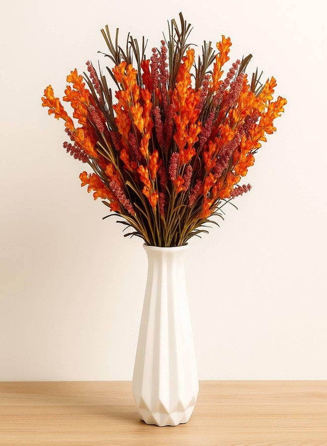 Giegxin 4 Pcs 25.6" Thanksgiving Fall Bouquet Artificial Flowers for Decorations Faux Thanksgiving Dried Flower Bouquet Floral Arrangement for Harvest Table Centerpieces Vase Wedding Decorations - Image 1