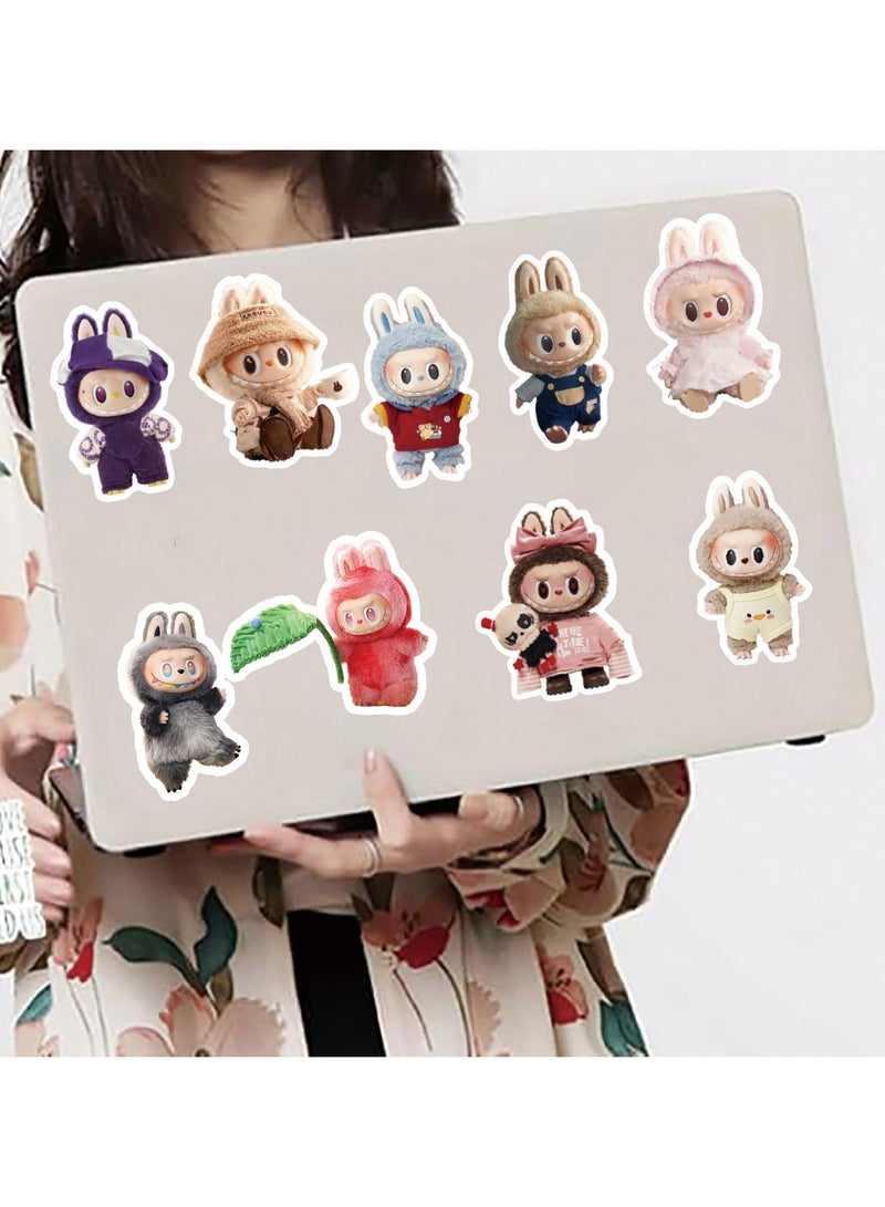 LABUBU 50-Piece Labubu Waterproof Stickers, Premium Waterproof Vinyl Stickers Set, Waterproof Stickers for Laptop,Skateboard, Water Bottles,Computer,Phone,Guitar DIY  - Image 4
