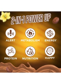 G Fuel G Fuel Energy + Protein Powder Mix, French Vanilla Latte Flavor, Sugar Free, Clean Caffeine Focus Supplement, Metabolism Support, Focus nootropics, Vitamin + Antioxidant Blend, 19 oz (20 Servings)  - Image 3
