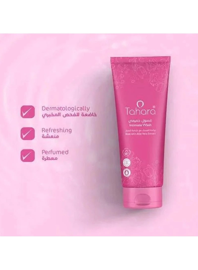 TAHARA Intimate Wash Musk with Aloe Vera Extract 200ml - Image 2