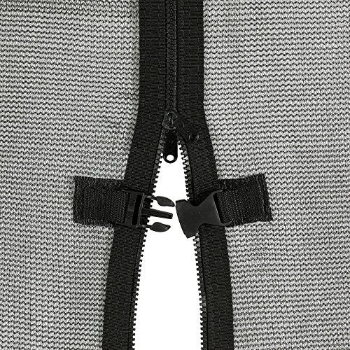 Upper Bounce شبكة استبدال ترامبولين ماخرس العلوية 8 قدم 10 قدم 11 قدم 12 قدم 13 قدم 14 قدم 15 قدم 17 قدم - شبكة أمان لنظام الإغلاق العلوي المرن للأعمدة المنحنية ترامبولين دائري - Image 4