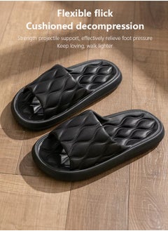 Gerenic Unisex Corrugated Slippers Lightweight Non-slip Quick Dry Casual Beach Shoes Shower Bath Spa Walking Sandals Size 42-43  - Image 3