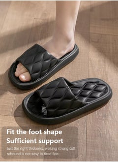 Gerenic Unisex Corrugated Slippers Lightweight Non-slip Quick Dry Casual Beach Shoes Shower Bath Spa Walking Sandals Size 42-43  - Image 4