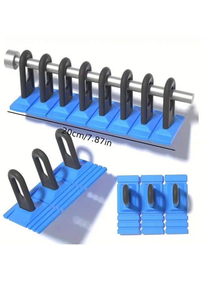 Professional Plastic Car Dent Removal Tool Set Heavy Duty Vinyl Paintless Dent Repair Kit With Blue Slot Puller Puller Glue For Auto Body Repair Manual DIY Tool - Image 2