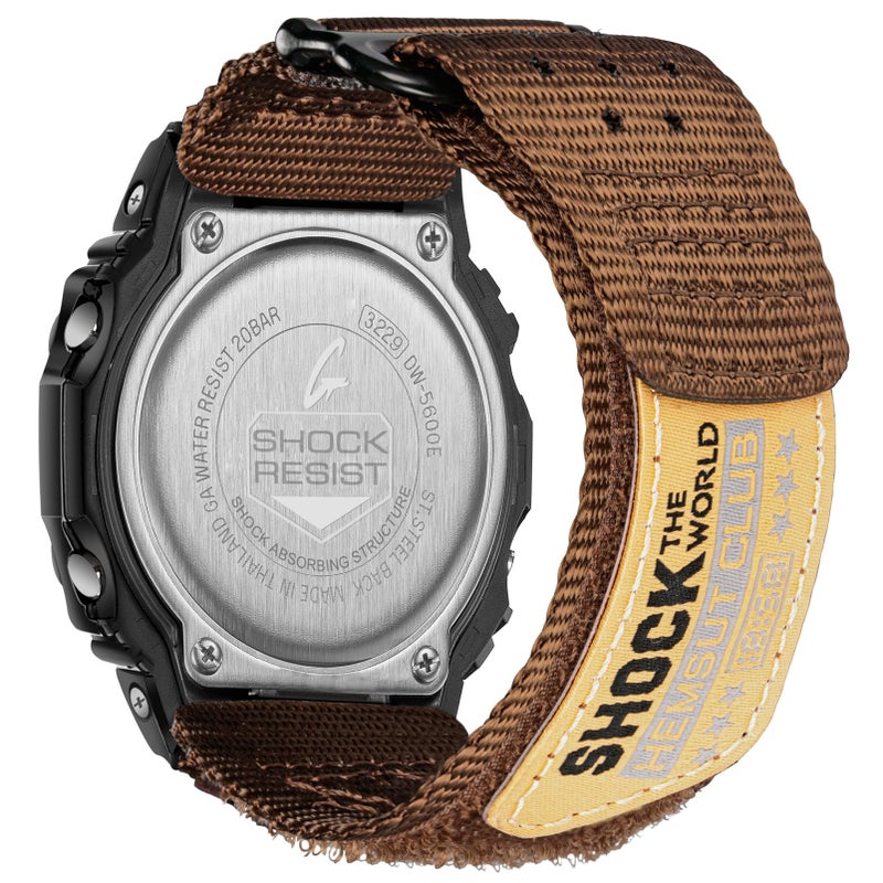 DAVILANE حزام ساعة لساعة كاسيو للرجال GShock DW5600570069008900GA100GW6900GAX100GD100110120 مع مشابك مطورة 16 مم حزام ساعة نايلون - Image 2