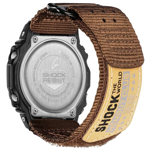 DAVILANE حزام ساعة لساعة كاسيو للرجال GShock DW5600570069008900GA100GW6900GAX100GD100110120 مع مشابك مطورة 16 مم حزام ساعة نايلون - Image 1