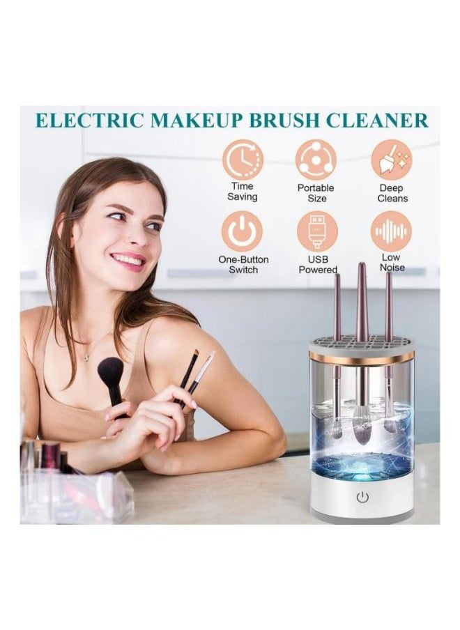 Eoptify Electric Makeup Brush Cleaner and Dryer, Automatic Brush Cleaning Machine, Rechargeable Spinning Makeup Brush Cleaner for Beauty Blender,  - Image 3