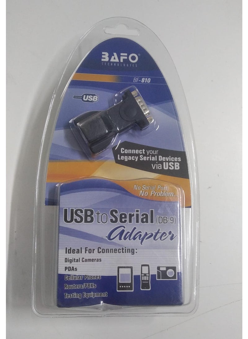 BAFO BF-810 USB to Serial (DB-9) Adapter – Connect Legacy Devices to Modern PCs - Image 3