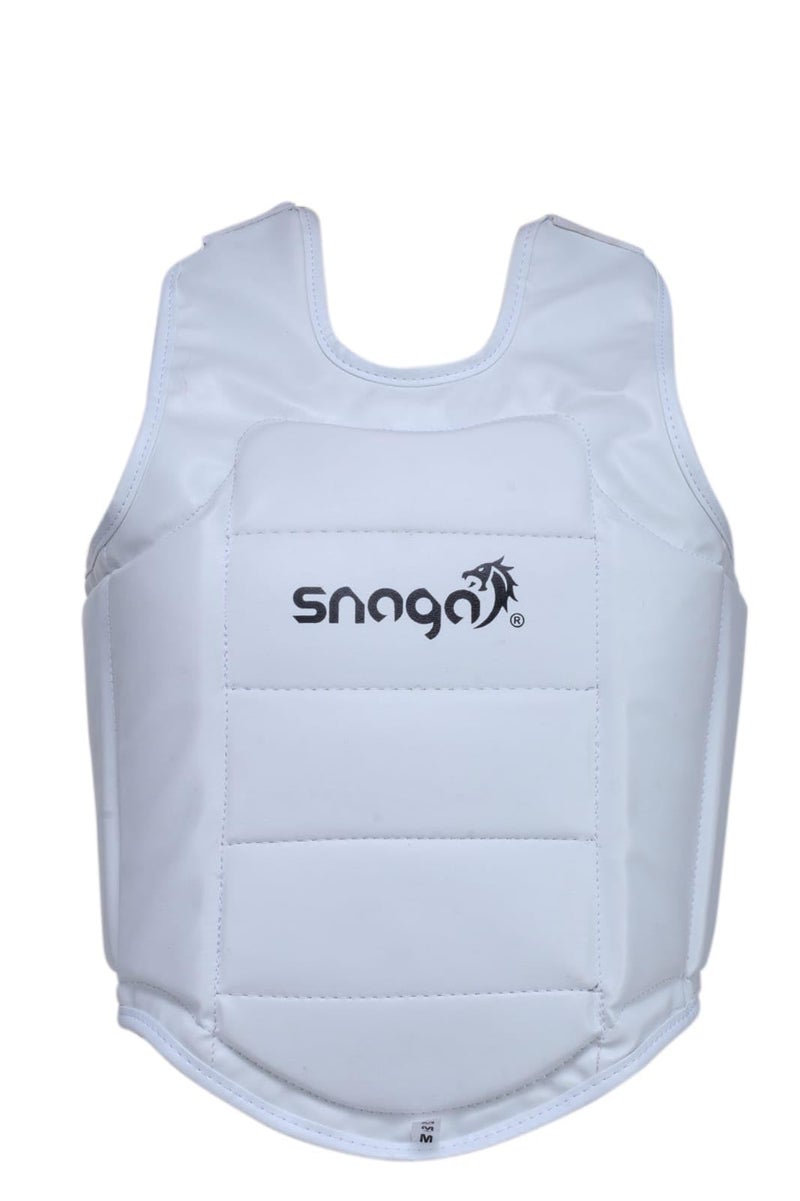 Snaga Taekwondo, Karate, Boxing and Kickboxing Chest Guard for Enhanced Protection and Comfort During Training and Competitive Events (Large) - Image 1