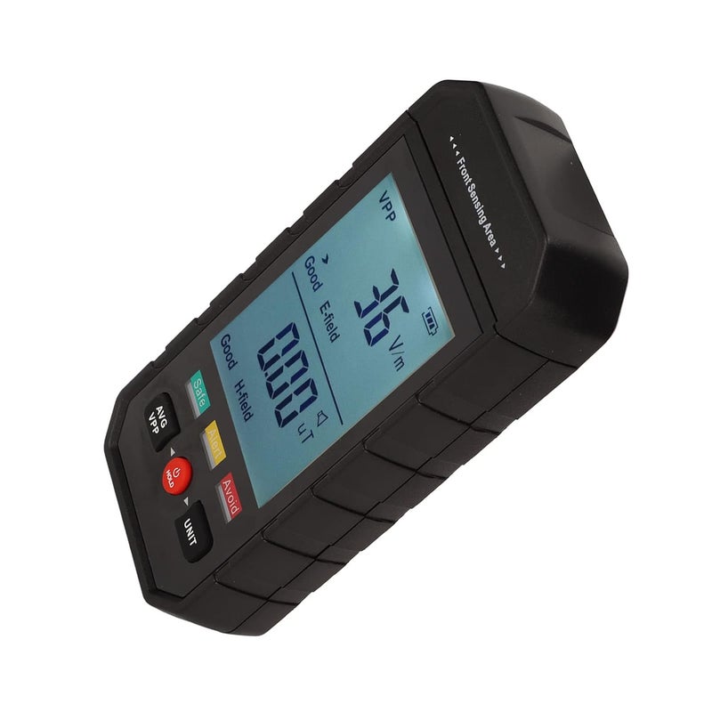 Digital EMF Meter Handheld Electromagnetic Radiation Detector Portable for Home TV Phone - Image 3