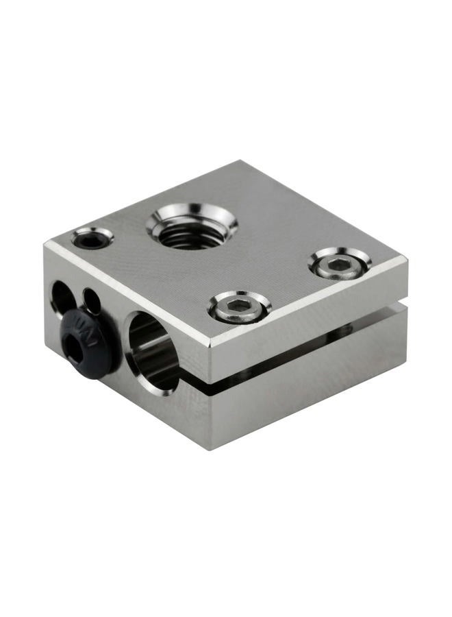 DORUNDEA Upgrade High Temperature Nickel Plated Copper Heater Block Compatible with Swiss CR10S PRO CR10 All Metal Hotend Ender 3 V2 Pro Ender5 Plus Parts 3D Printer - Image 1