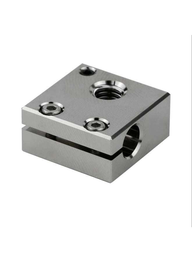 DORUNDEA Upgrade High Temperature Nickel Plated Copper Heater Block Compatible with Swiss CR10S PRO CR10 All Metal Hotend Ender 3 V2 Pro Ender5 Plus Parts 3D Printer - Image 2