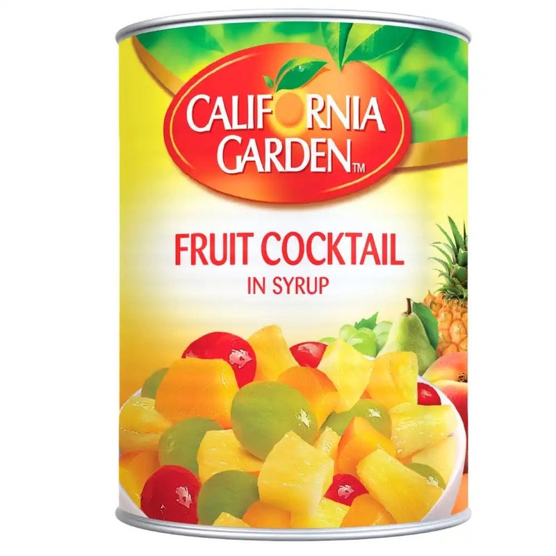 California Garden Ready To Eat Fruit Cocktail In Syrup- 420gms - Image 1