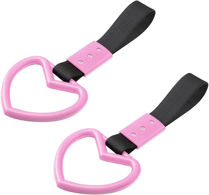 Fekey&JF Heart-Shaped Car Hand Strap Set - Image 1