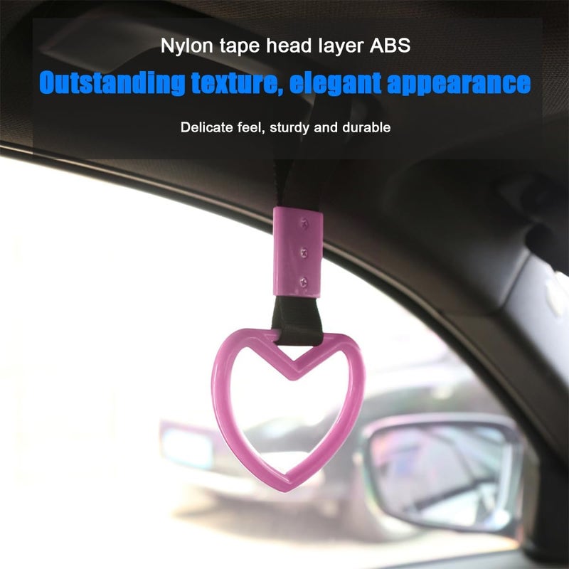 Fekey&JF Heart-Shaped Car Hand Strap Set - Image 4