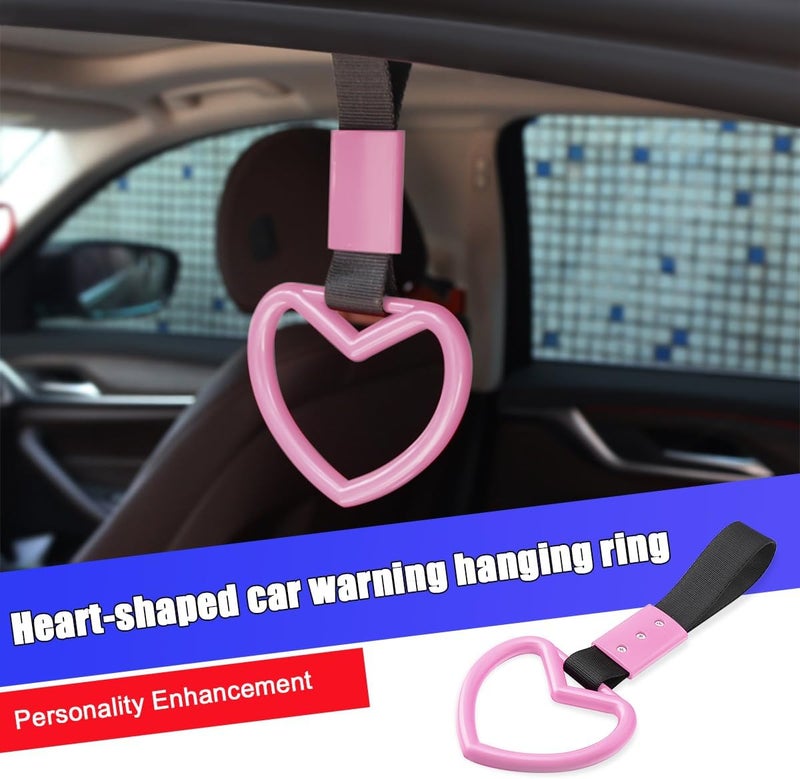 Fekey&JF Heart-Shaped Car Hand Strap Set - Image 3