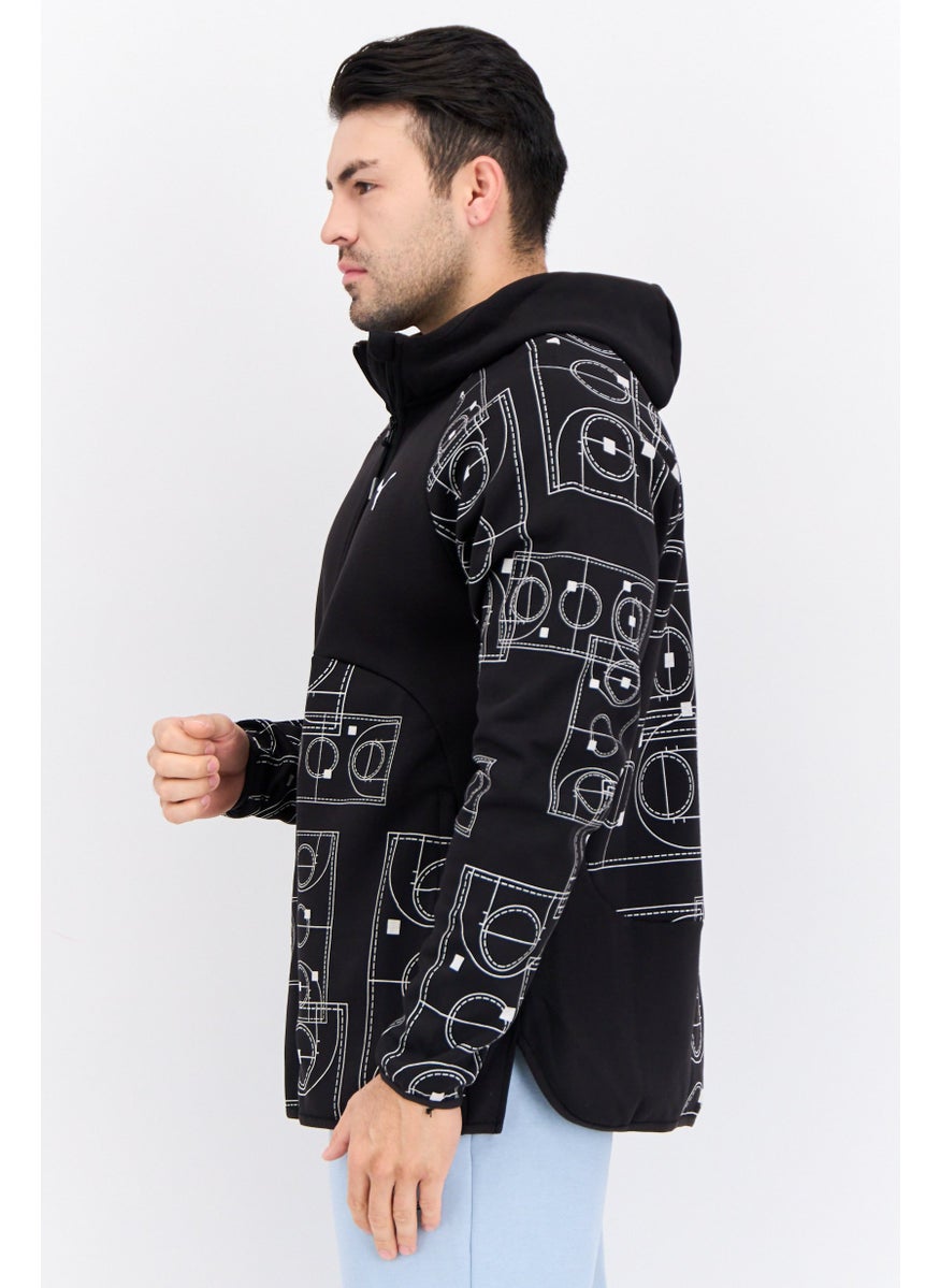 PUMA Men Sportswear Fit Long Sleeves Outdoor Jacket, Black  - Image 3