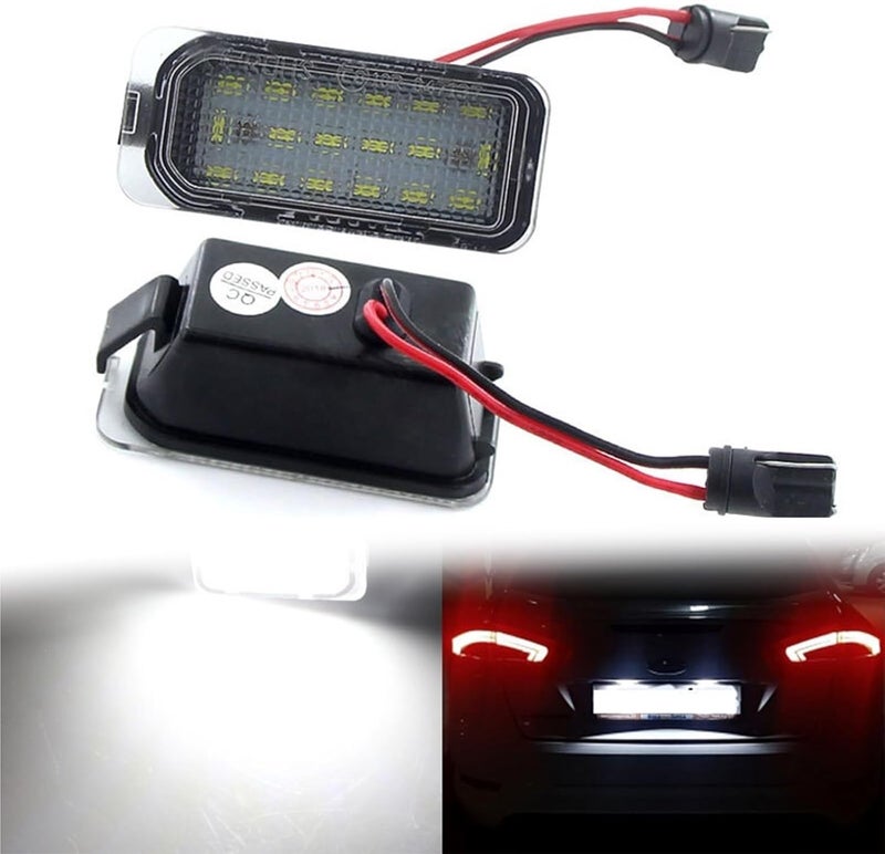 QASULER License Plate Light Lamps for Ford Vehicles - Image 1