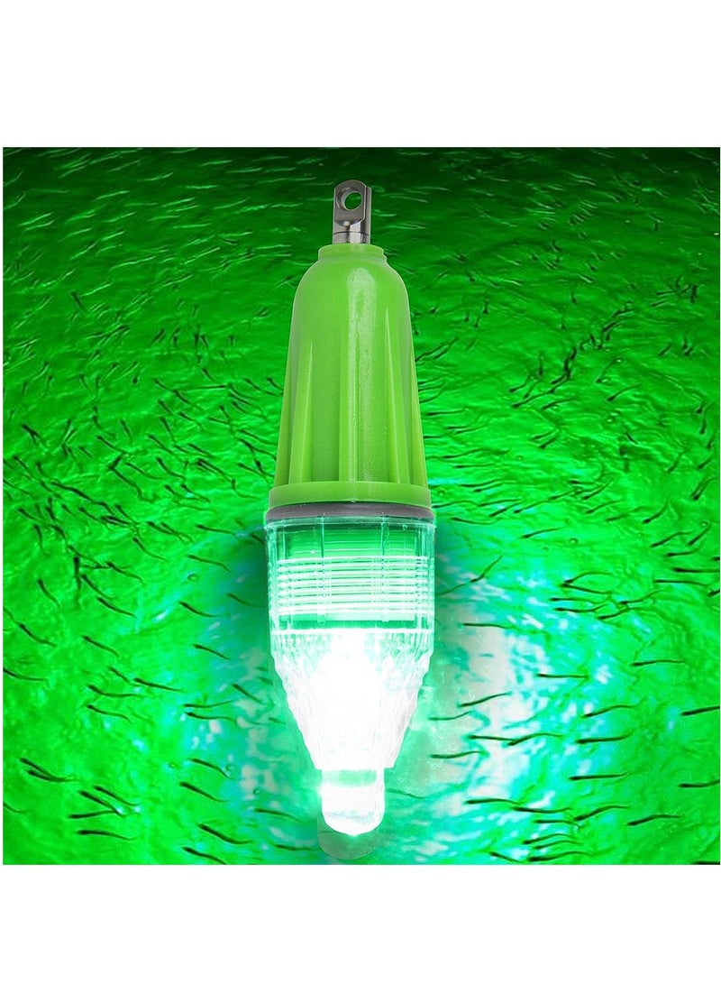 KASTWAVE LED Underwater Fishing Light, 4Pcs Deep Drop Super Waterproof LED Fishing Light, Attractive Glow Bait Lure Green Lamp Night Fishing Tools for Saltwater Freshwater - Image 2
