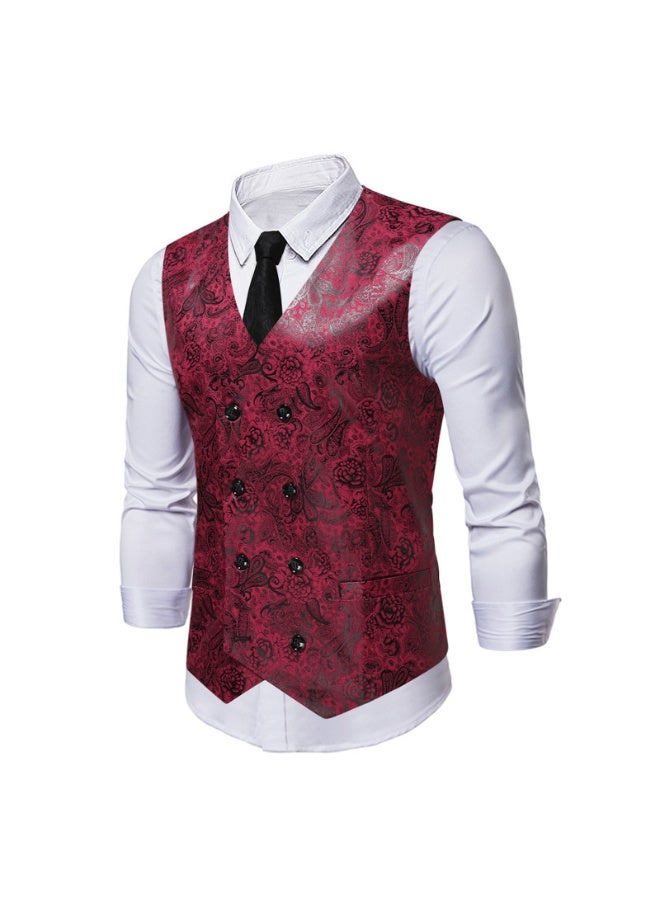 Shougu New Fashionable Casual Men's Suit Vest  - Image 1