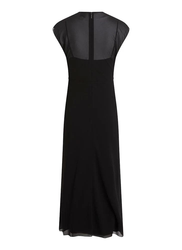 CALVIN KLEIN Chiffon Midi Dress