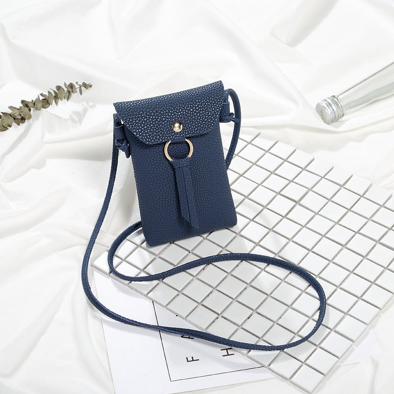 2022 Korean Mini Fashion Shoulder Bag Blue 