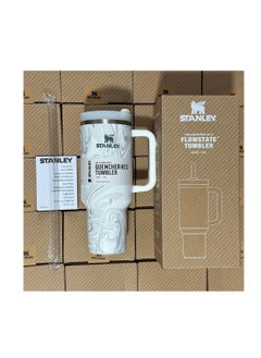 Quencher H2.0 Flowstate Stainless Steel Vacuum Insulated Tumbler with Lid and Straw for Water, Iced Tea or Coffee