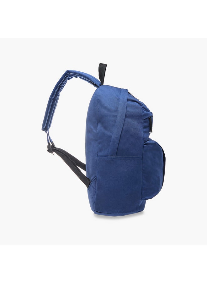 Oaklan by Shoexpress Boys Logo Print School Backpack with Pencil Pouch - 12x32x45 cm  - Image 4