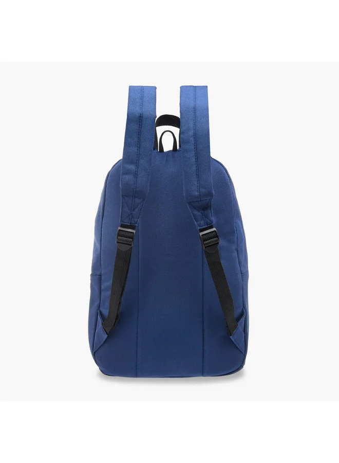Oaklan by Shoexpress Boys Logo Print School Backpack with Pencil Pouch - 12x32x45 cm