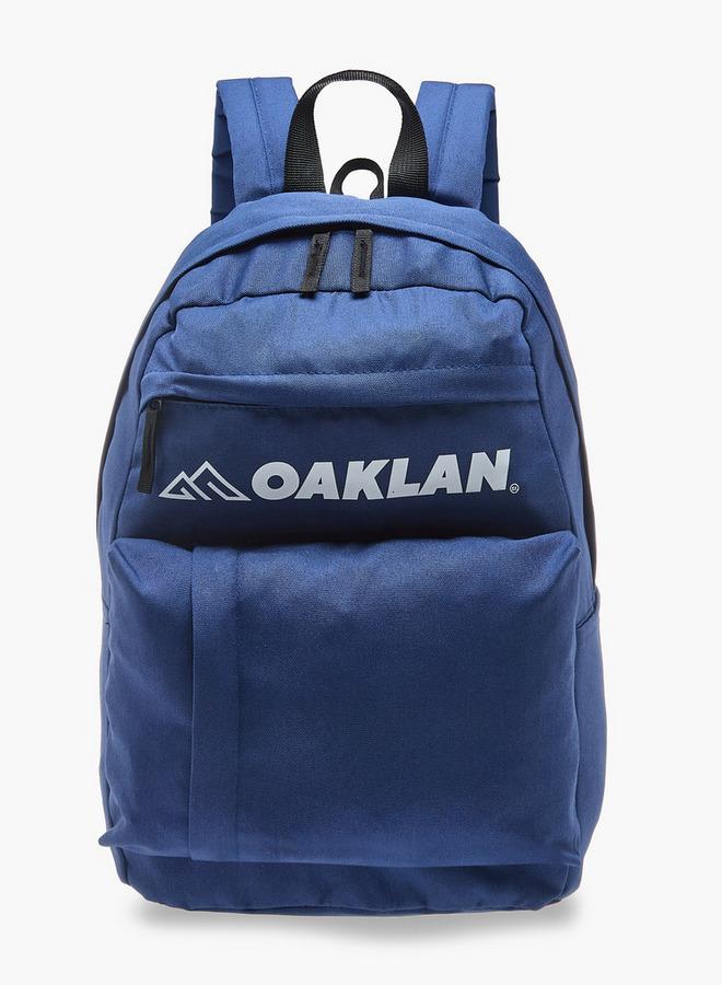 Oaklan by Shoexpress Boys Logo Print School Backpack with Pencil Pouch - 12x32x45 cm - Image 2