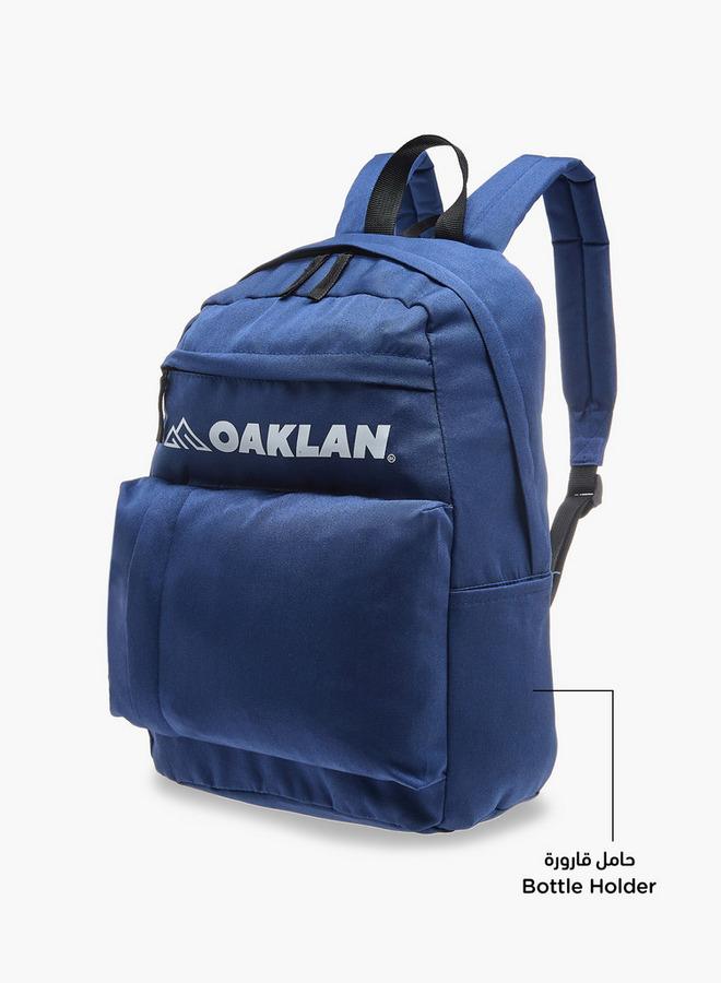 Oaklan by Shoexpress Boys Logo Print School Backpack with Pencil Pouch - 12x32x45 cm - Image 5