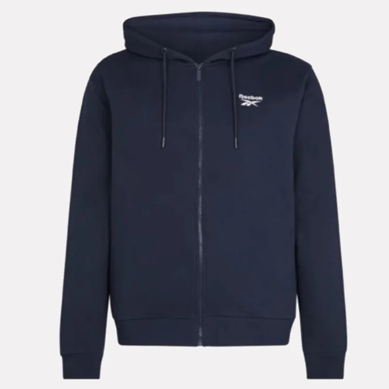 Reebok Blue Reebok Colton Small Logo Zip Through Men's Hoody - Blue for Men | Best Price UAE