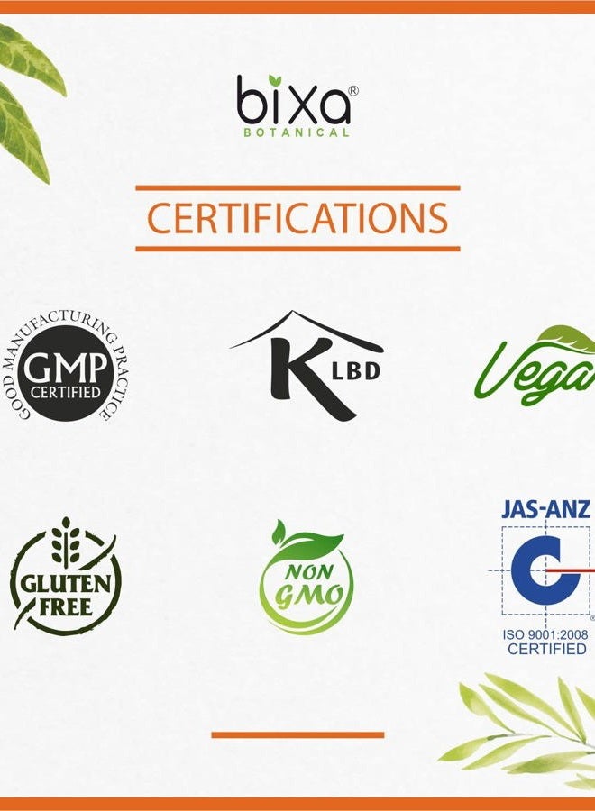 bixa BOTANICAL مستخلص الأشواغاندا (جذر ويثانيا سومنيفيرا) | الجينسنغ الهندي - أفضل منشط للطاقة ومعزز للمناعة | مكمل عشبي. (60 حبة (عبوة من 1)) - Image 5