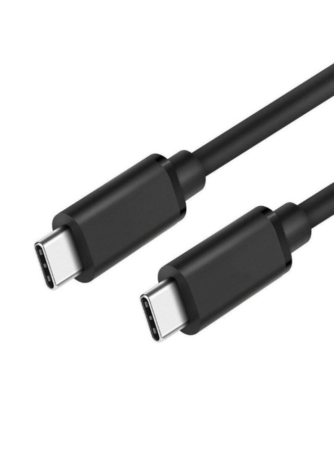Fast Charging Cable USB-C 3.1 Type-c Charging Data Cable TypeC Public-to-public USB 10G Speed-Color:Black - Image 5