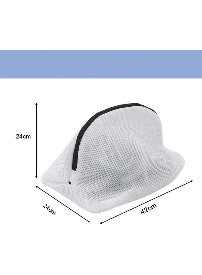 Shoe Wash Bags, Set Of 3 REUsable Mesh Laundry Bags For Sneakers, Trainers, Running Shoes，Size L  - Image 2