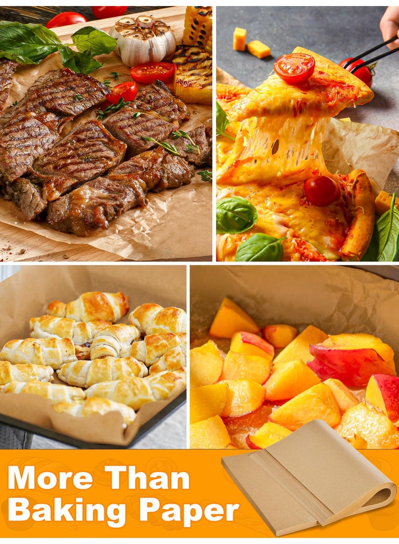 100 قطعة من ورق كرافت الخبز ، 40 * 30 سم غير عصا قبل قطع ورق كرافت الخبز - Image 3