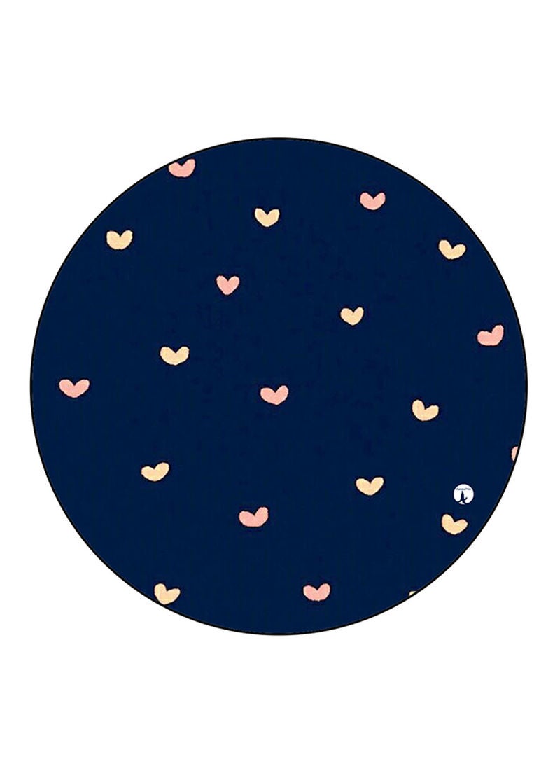 Hearts Printed Mouse Pad Multicolour