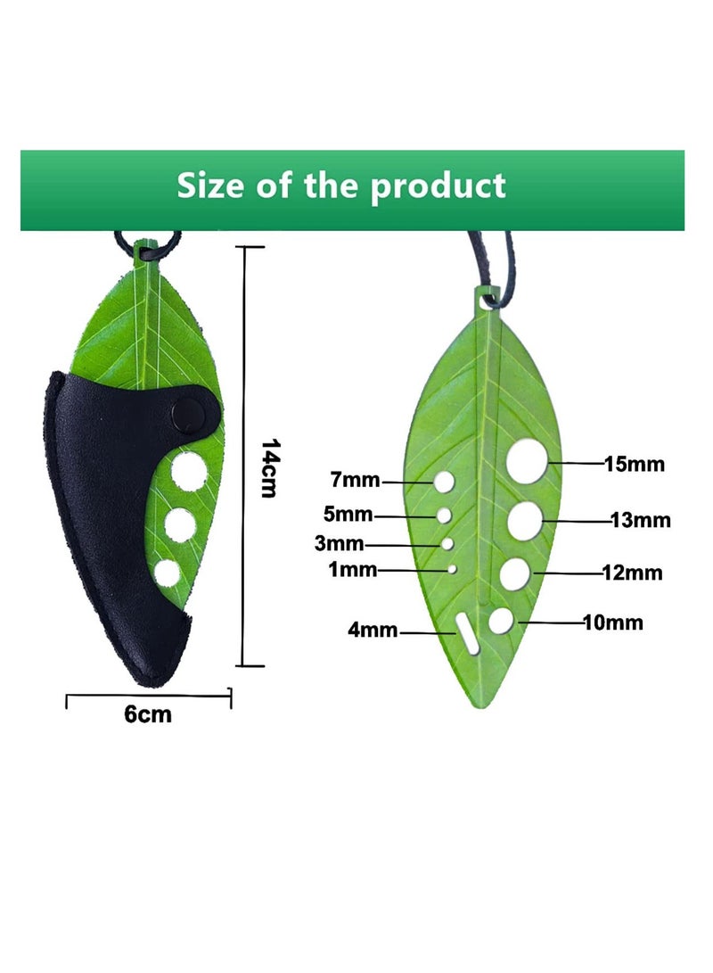 إكسفور الفانيليا متجرد 9 حفرة ، الفولاذ المقاوم للصدأ المطبخ كايل الفانيليا متجرد أداة ، كوليرد غرينز ، باسل ، تيم ، تشاد ، روزماري ، 2 حزمة - Image 3